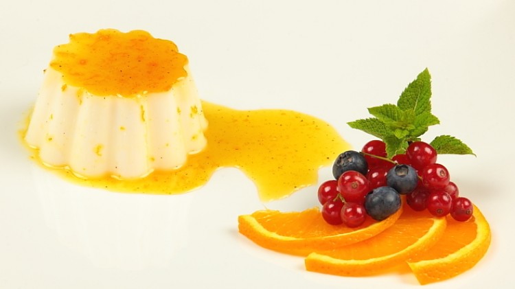 agar agar e panna cotta arancia